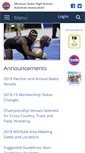 Mobile Screenshot of mshsaa.org